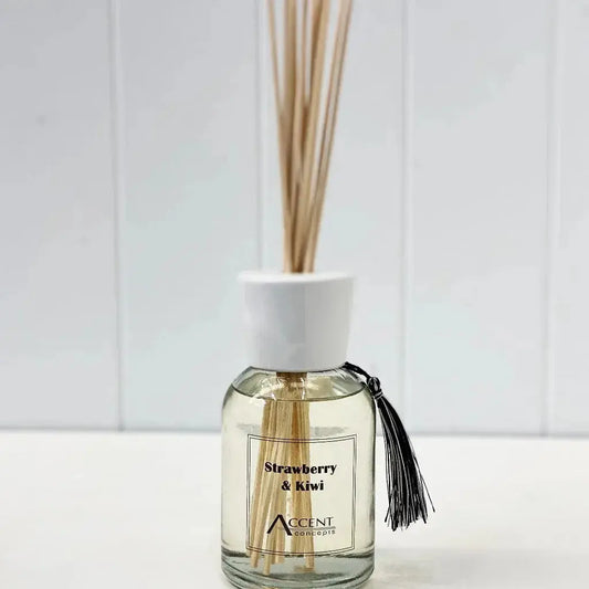 Accent Concepts Fragrant Reed Room Diffuser 300ml - Strawberry & Kiwi