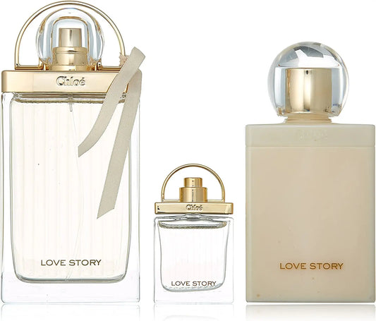 Chloe Love Story EDP 3Pcs Gift Set For Women