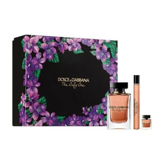 Dolce & Gabbana 3pc The Only One 100ml Edp+10ml Edp+7.5ml Edp Splash Gift Set