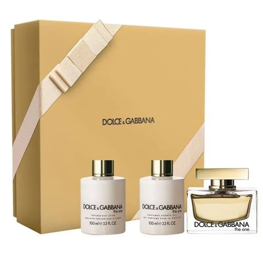 Dolce & Gabbana The One for Women EDP 75ml Gift Set of 3