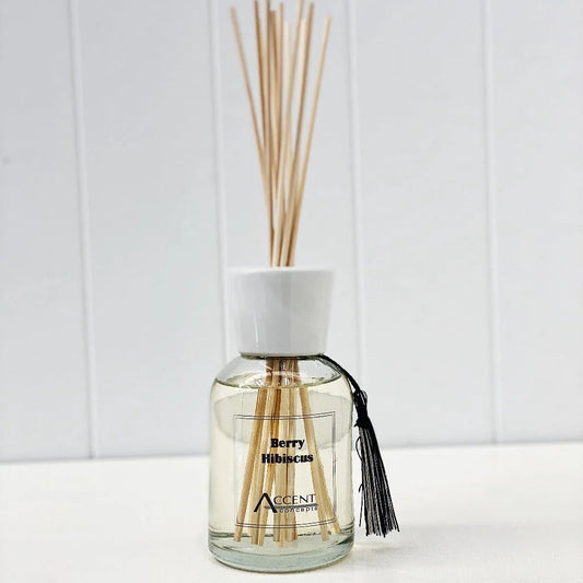 Accent Concepts Fragrant Reed Room Diffuser 300ml - Berry Hibiscus