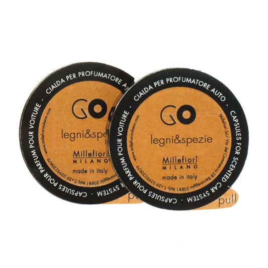 Millefiori Milano Legni & Spezie Car Air Freshener Refill