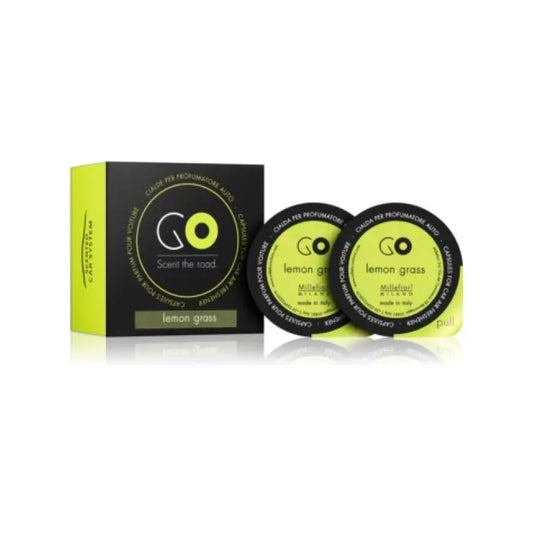 Millefiori Milano Lemon Grass Car Air Freshener Refill