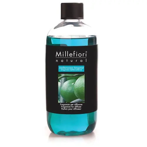 Millefiori Milano Mediterranean Bergamot Diffuser 500ml Refill