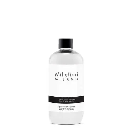 Millefiori Milano White Paper Flower 500ml Refill