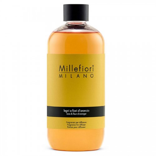 Millefiori Milano Legni e Fiori d'arancio (Orange Blossoms & Woods) Refill 500ml