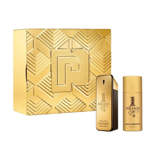 Paco Rabanne 1 Million 100ml Parfum Gift Set  With Deo For Men