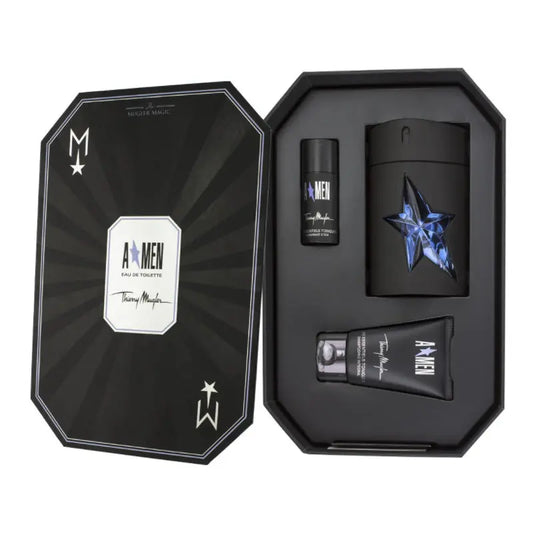 Thierry Mugler A*Men EDT 100ml Gift Set with Shampoo & Deodorant