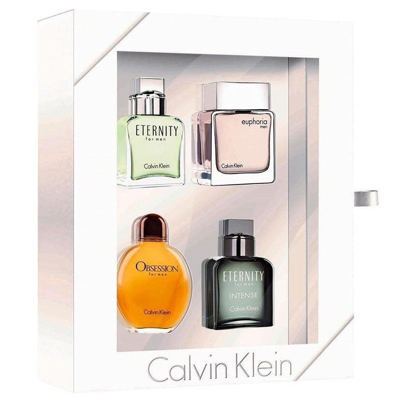 Calvin klein 4 perfume set hotsell