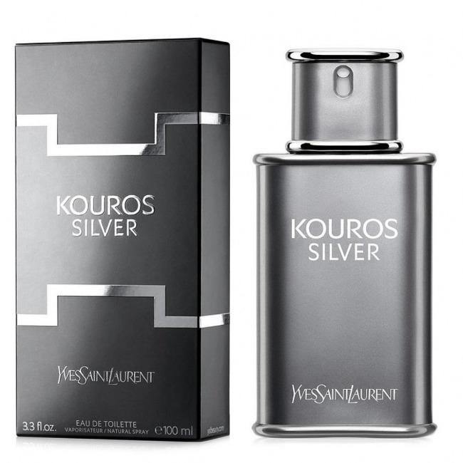 Yves Saint Laurent Kouros Silver Men EDT 100ml Aroma Exclusive Perfumes