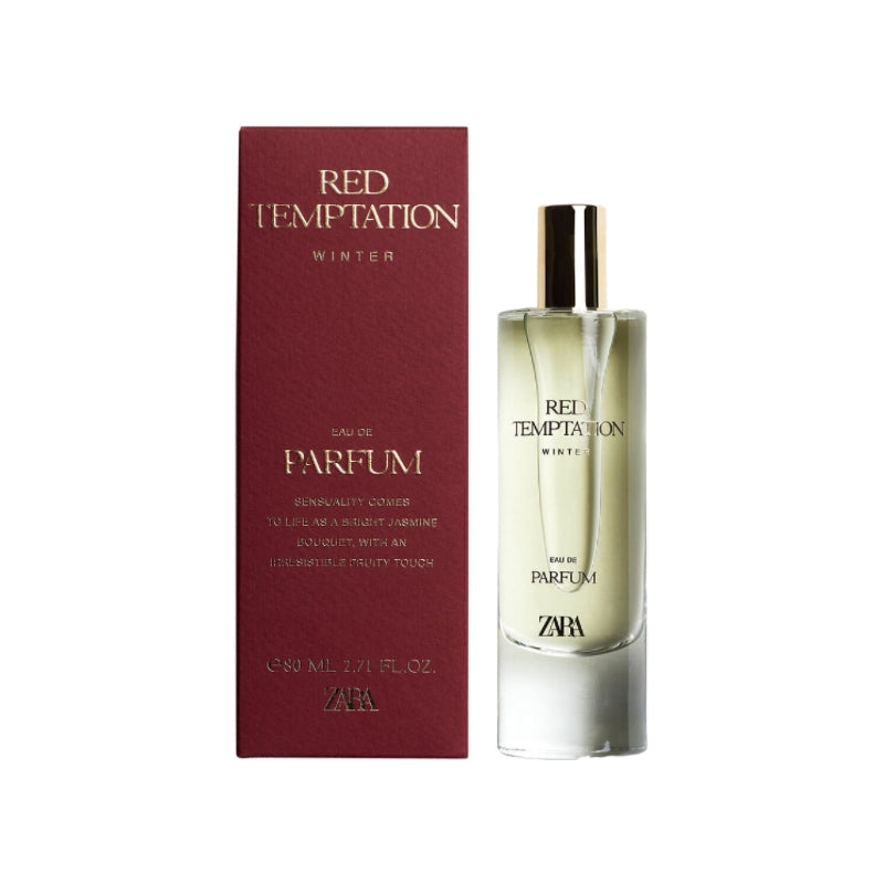 ZARA factory RED TEMPTATION WINTER EAU DE PARFUM 2.71 OZ