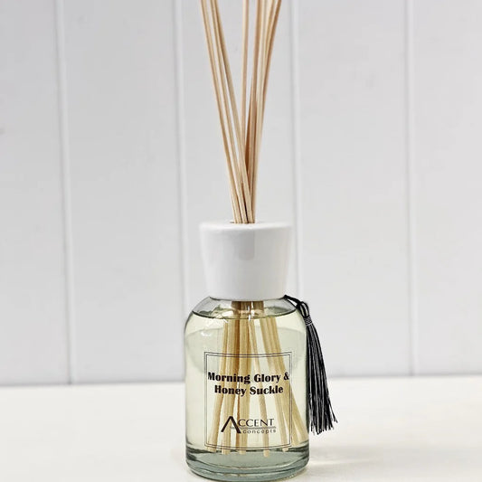 Accent Concepts Fragrant Reed Room Diffuser 300ml - Morning Glory & Honey Suckle