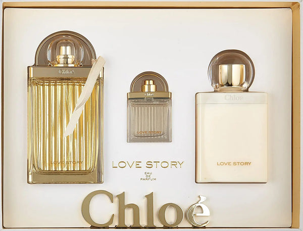 Chloe Love Story EDP 3Pcs Gift Set For Women – Aroma Exclusive