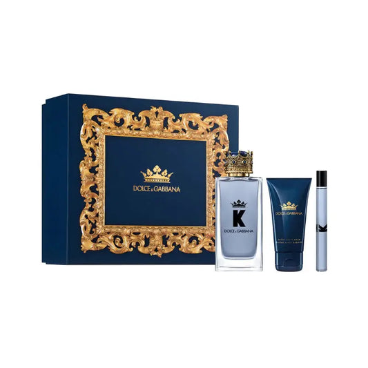 Dolce & Gabbana 3pc K 100ml Edt+5ml Asb+10ml Edt  Gift Set