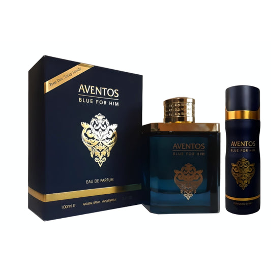 Fragrance World Aventos Blue Pour Homme with Deodorant - EDP 100ml