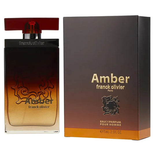 🎁 Franck Olivier Amber Pour Homme EDP 75ml (100% off) 