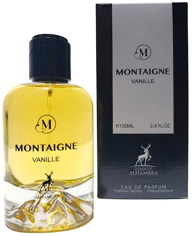 香水(ユニセックス) Maison Alhambra Montaigne Vanille 100ml Montaigne Vanille Eau De Parfum by Maison Alhambra 100ml 3.4