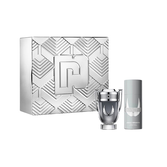 Paco Rabanne Invictus Platinum 2 Pcs Gift Set For Men