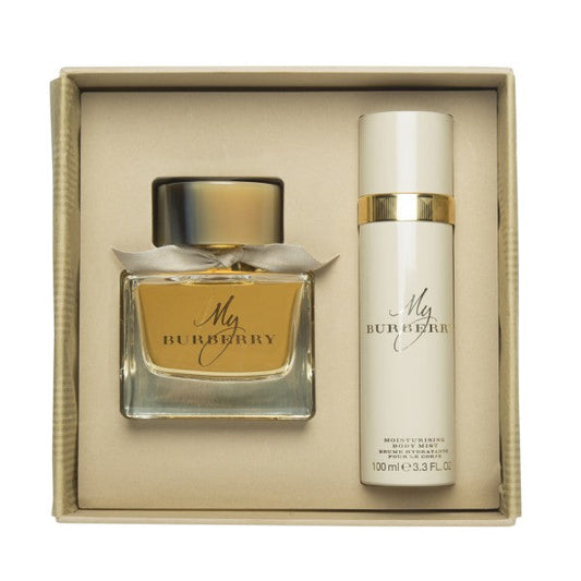 Burbrrry My Burberry EDP 90ml Gift Set - & Moisturizing Body Mist