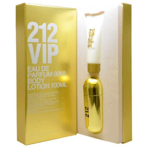 Carolina Herrera 212 VIP Gift Set EDP And Body Lotion