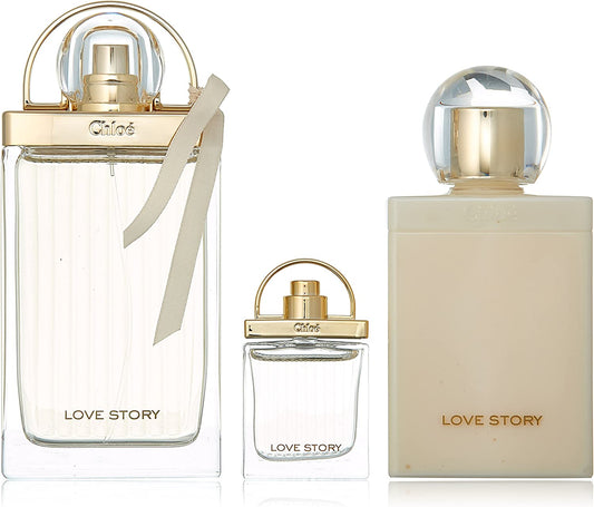 Chloe Love Story EDP 3Pcs Gift Set For Women