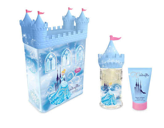 Disney 2pc Cinderella Castle 50ml Edt+75ml Sg Gift Set