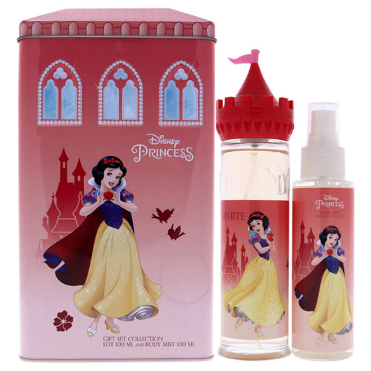 Disney 2pc Snow White Castle 100ml Edt+100ml Body Mist  Gift Set