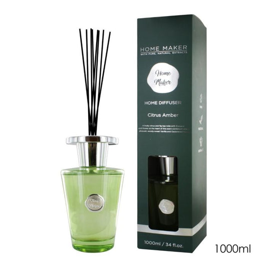 Home Maker Diffuser Citrus Amber 1000ml 