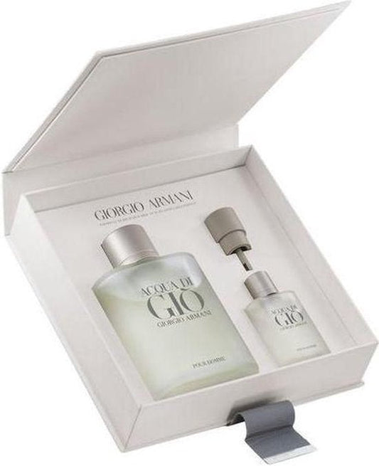 Giorgio Armani Acqua di Gio Refillable 400ml + 50ml set Set