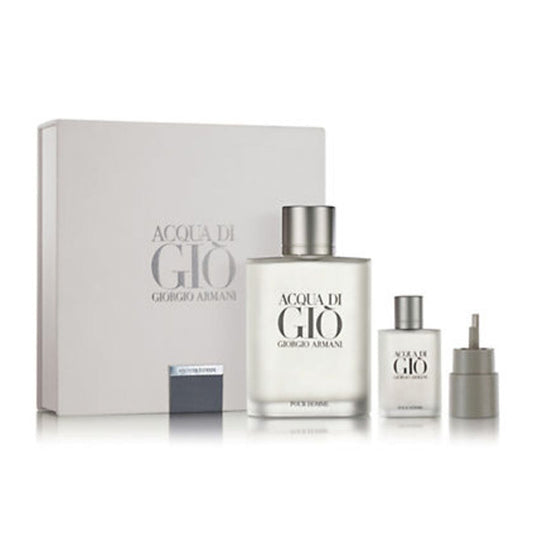 Giorgio Armani Acqua di Gio Refillable 400ml + 50ml set Set