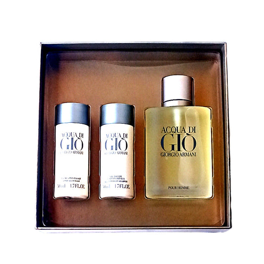 Giorgio Armani Acqua Pour Homme Gift Set With Shower gel and After Shave