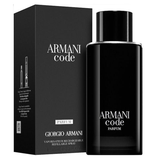 Giorgio Armani Code Refillable Spray EDT 75ml For Men