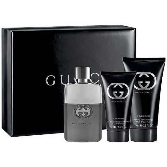 Gucci Guilty Eau de Toilette 3 Pieces Set for Men Gift Set