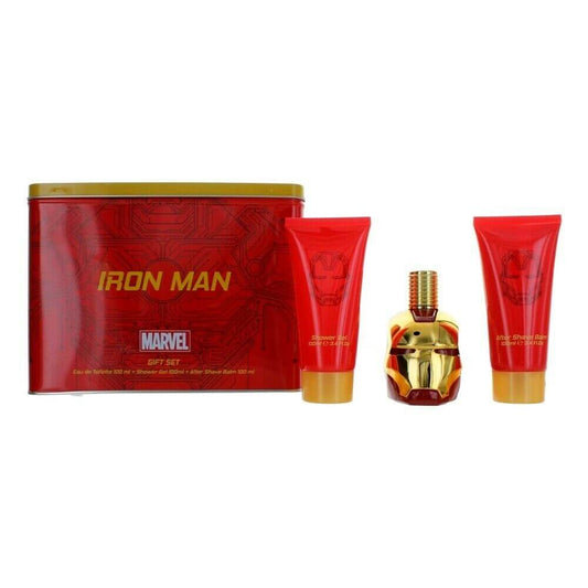 Marvel 3pc Iron Man 100ml Edt+100ml Sg+100ml Asb Gift Set