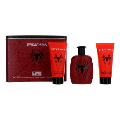 Marvel 3pc Spiderman 100ml Edt+100ml Asb+100ml Sg Gift Set