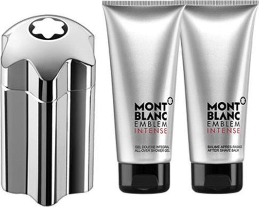 Mont Blanc Emblem Intense EDT 100ml Perfume For Men Gift Set Unboxed