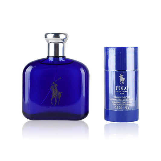 Ralph Lauren Polo Blue Gift Set EDT 125ml  With Deodorant