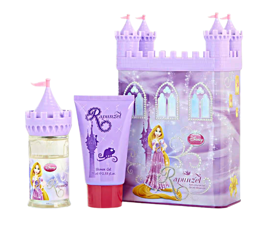 Disney 2pc Rapunzel Castle 50ml Edt+75ml Sg  Gift Set