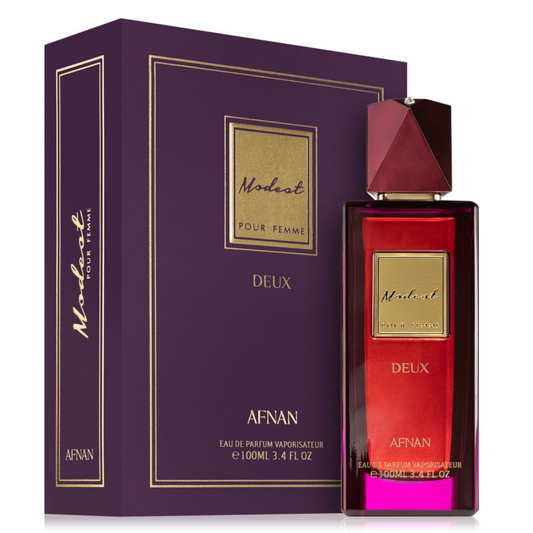 Afnan Modest Pour Femme Deux  EDP 100ml Perfume For Women