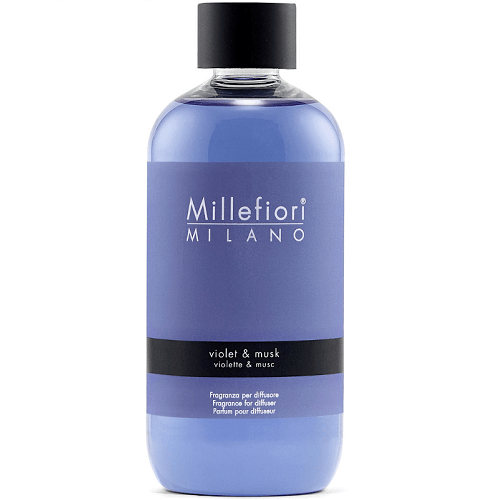 Millefiori Milano Violet & Musk Diffuser 500ml Refill