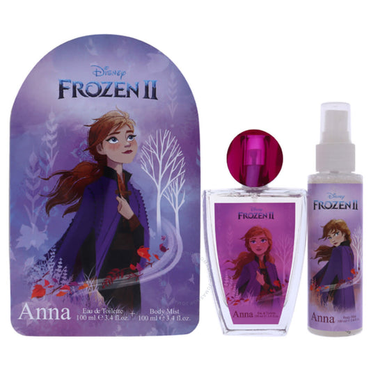 Disney 2pc Frozen 2 Anna 100ml Edt+100ml Bm  Gift Set