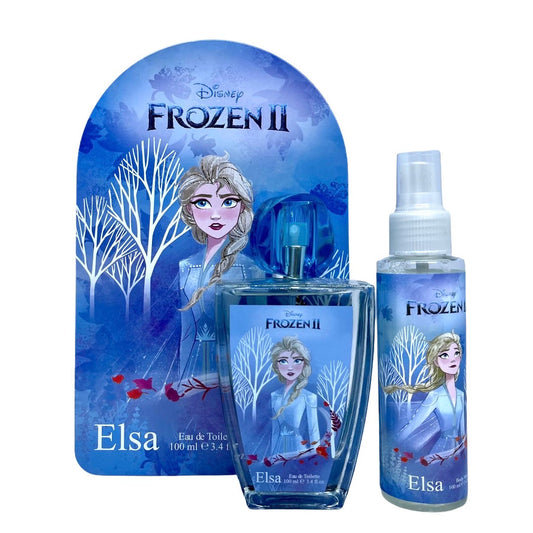 Disney 2pc Frozen 2 Elsa 100ml Edt+100ml Bm  Gift Set